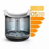 LAVADORA MADEMSA 12KGS FUZZY AUTOMATICO